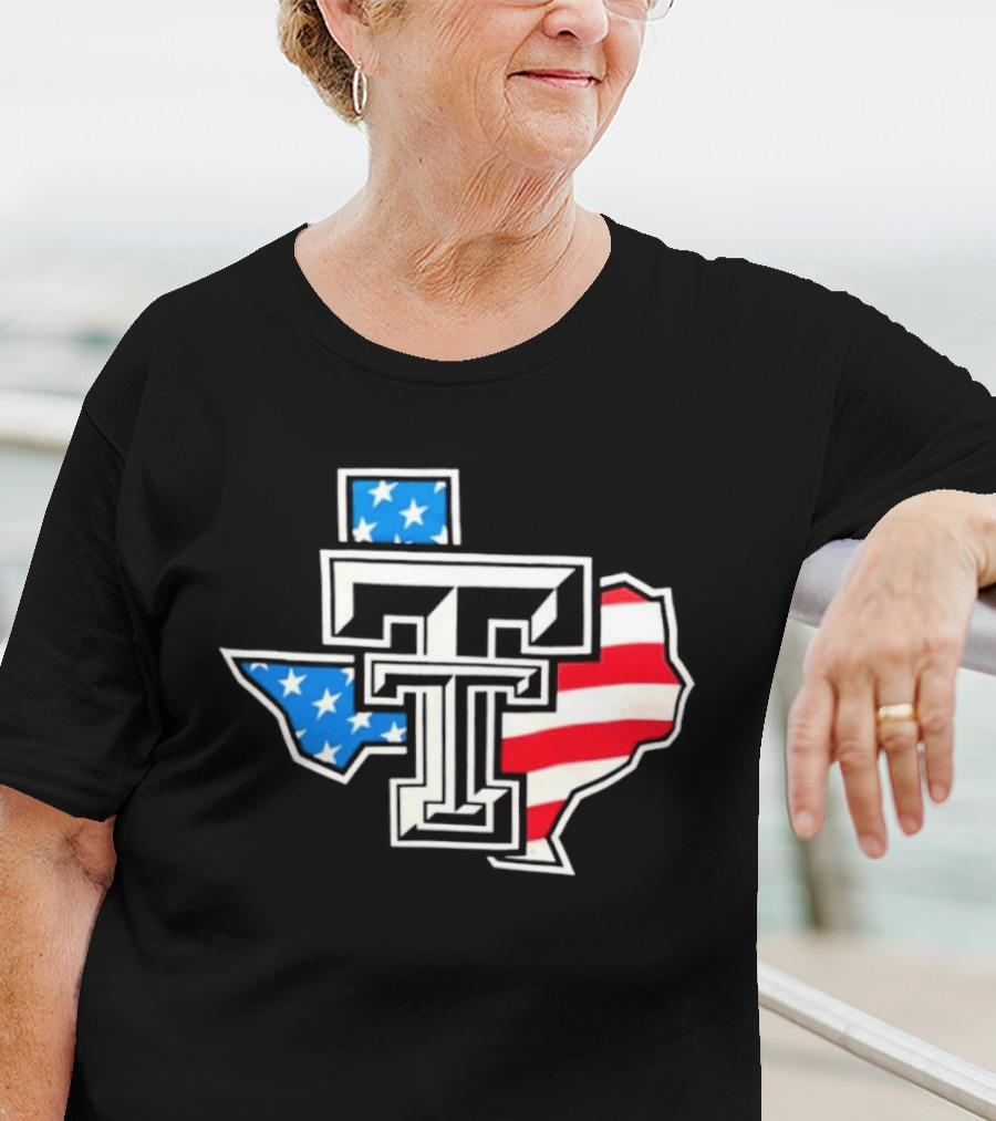 Texas Tech Red Raiders Texas America Celebrate Donation T-Shirt