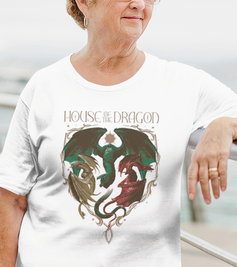 HOUSE OF THE DRAGON SYRAX CARAXES VHAGAR T-Shirt