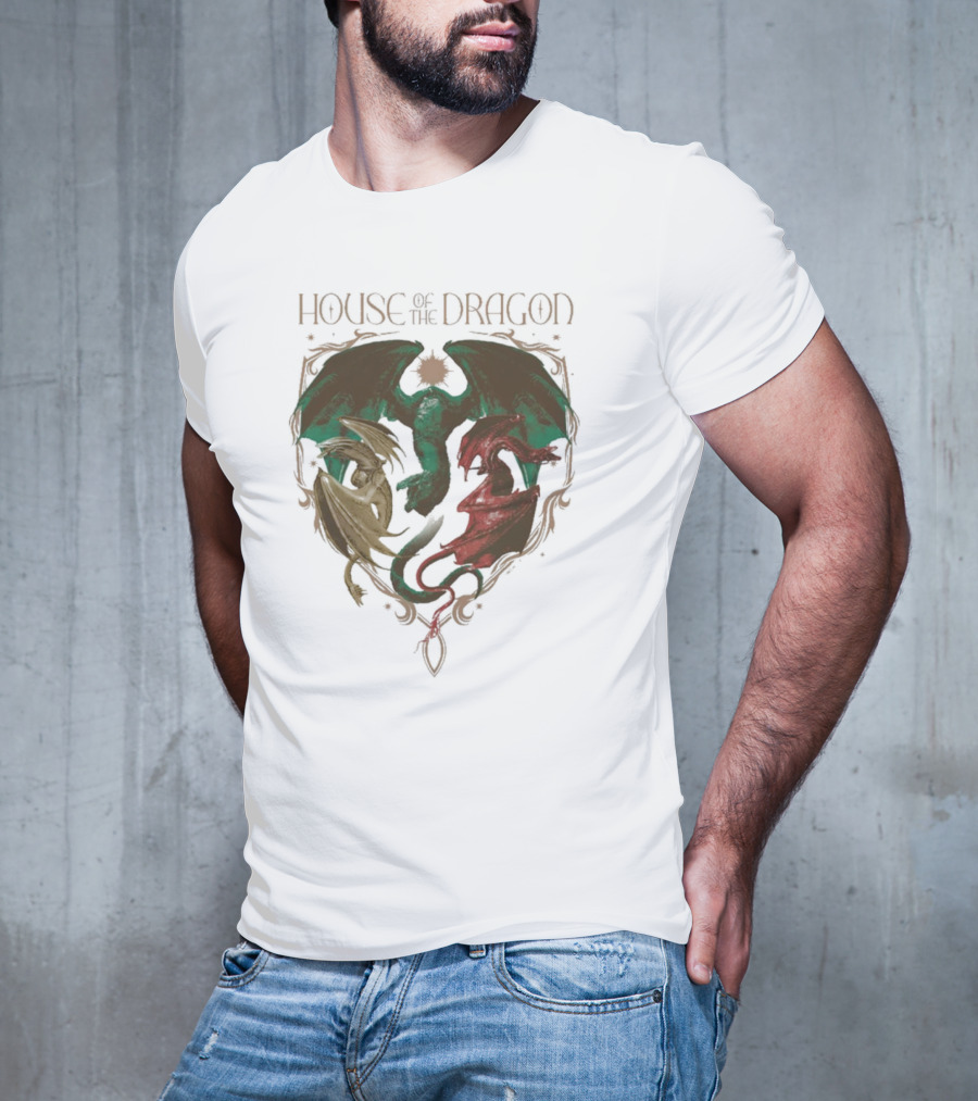 HOUSE OF THE DRAGON SYRAX CARAXES VHAGAR T-Shirt