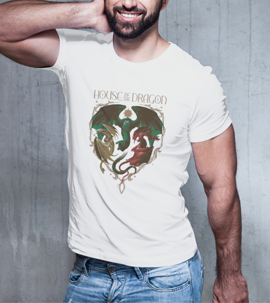 HOUSE OF THE DRAGON SYRAX CARAXES VHAGAR T-Shirt