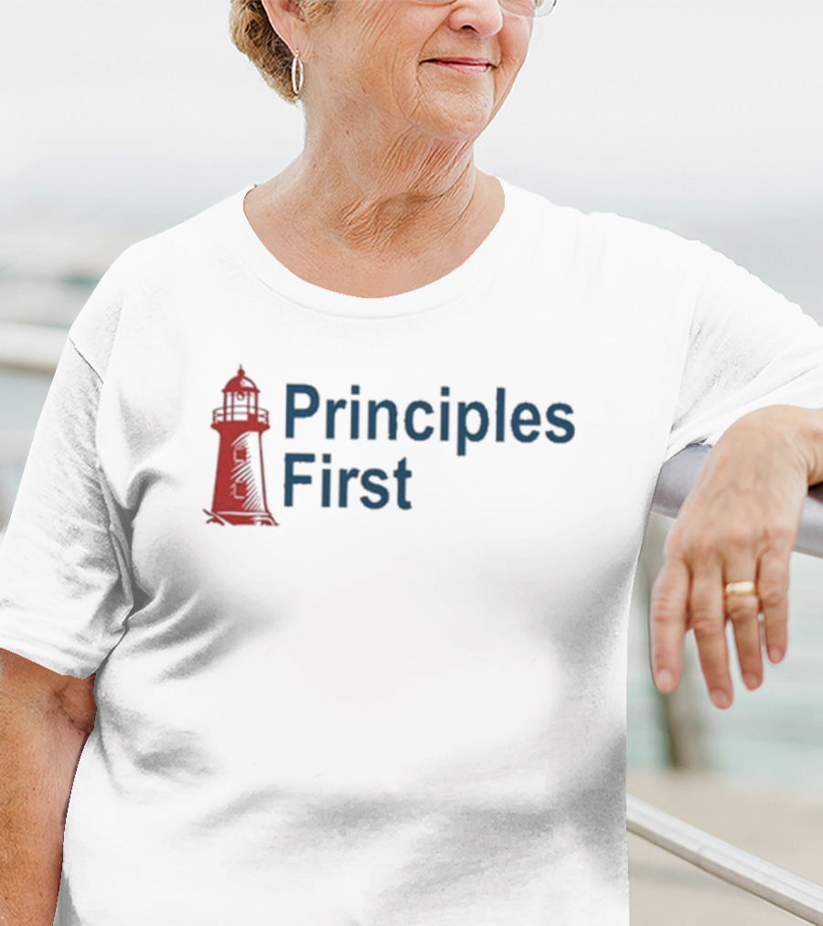 Michael Beck Principles First Lighthouse T-Shirt