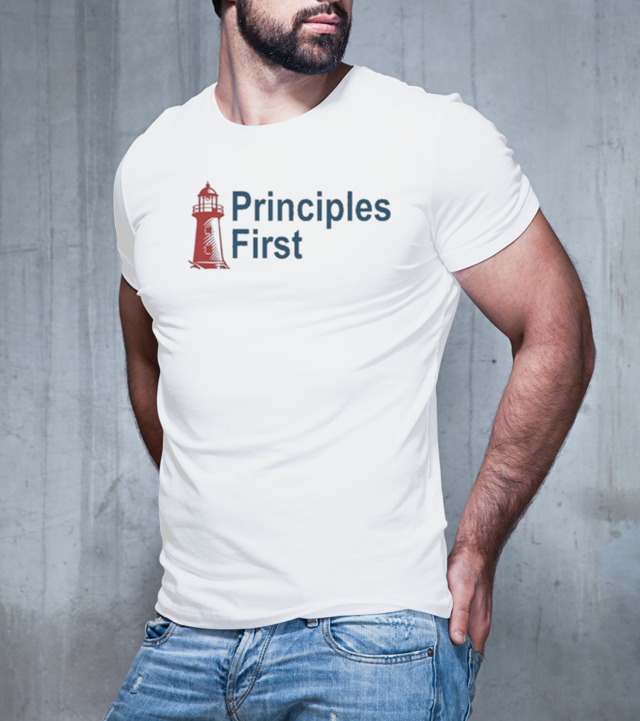 Michael Beck Principles First Lighthouse T-Shirt