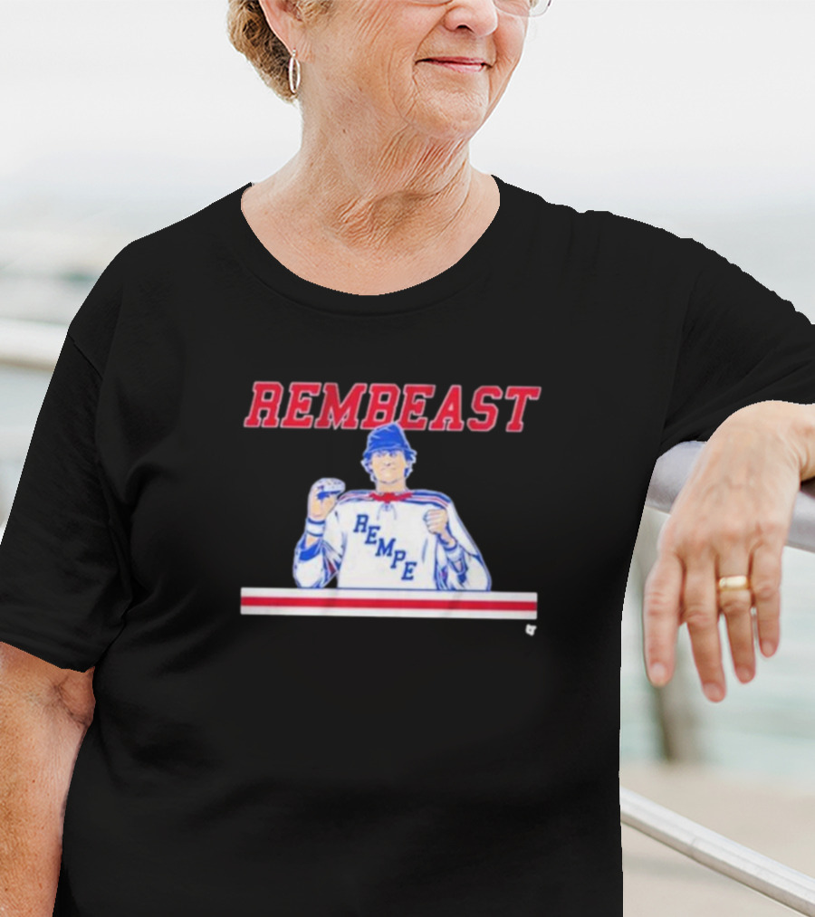 Matt Rempe Rembeast Hockey Player T-Shirt