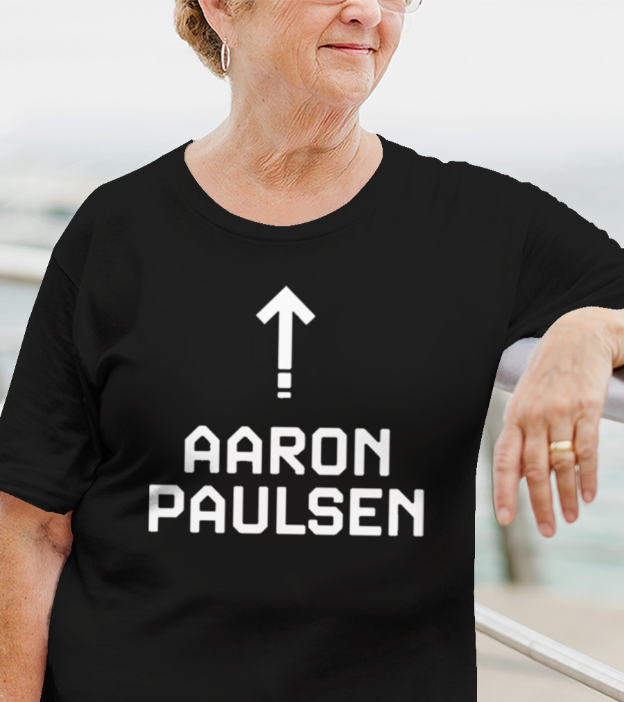 Aaron Paulsen Upward Arrow Logo Heavyweight T-Shirt