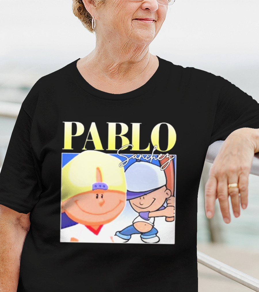 Pablo Sanchez Energy Cartoon Characters Image T-Shirt