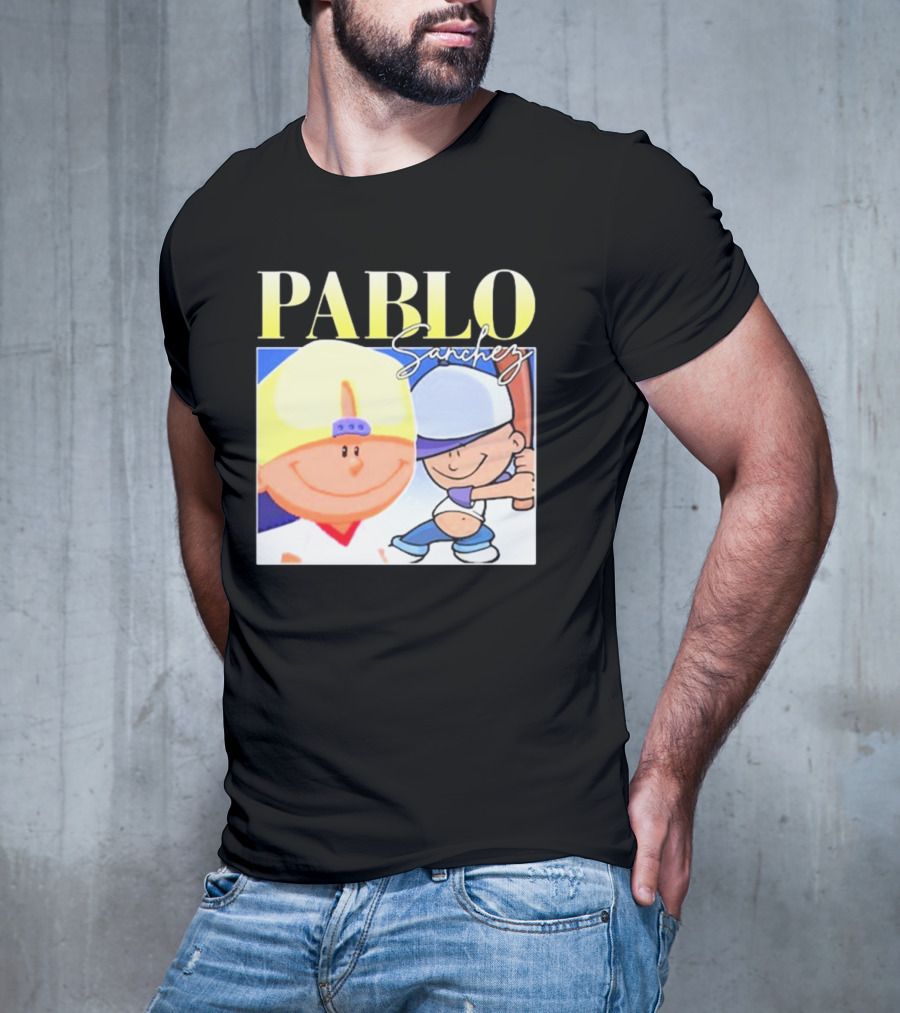 Pablo Sanchez Energy Cartoon Characters Image T-Shirt