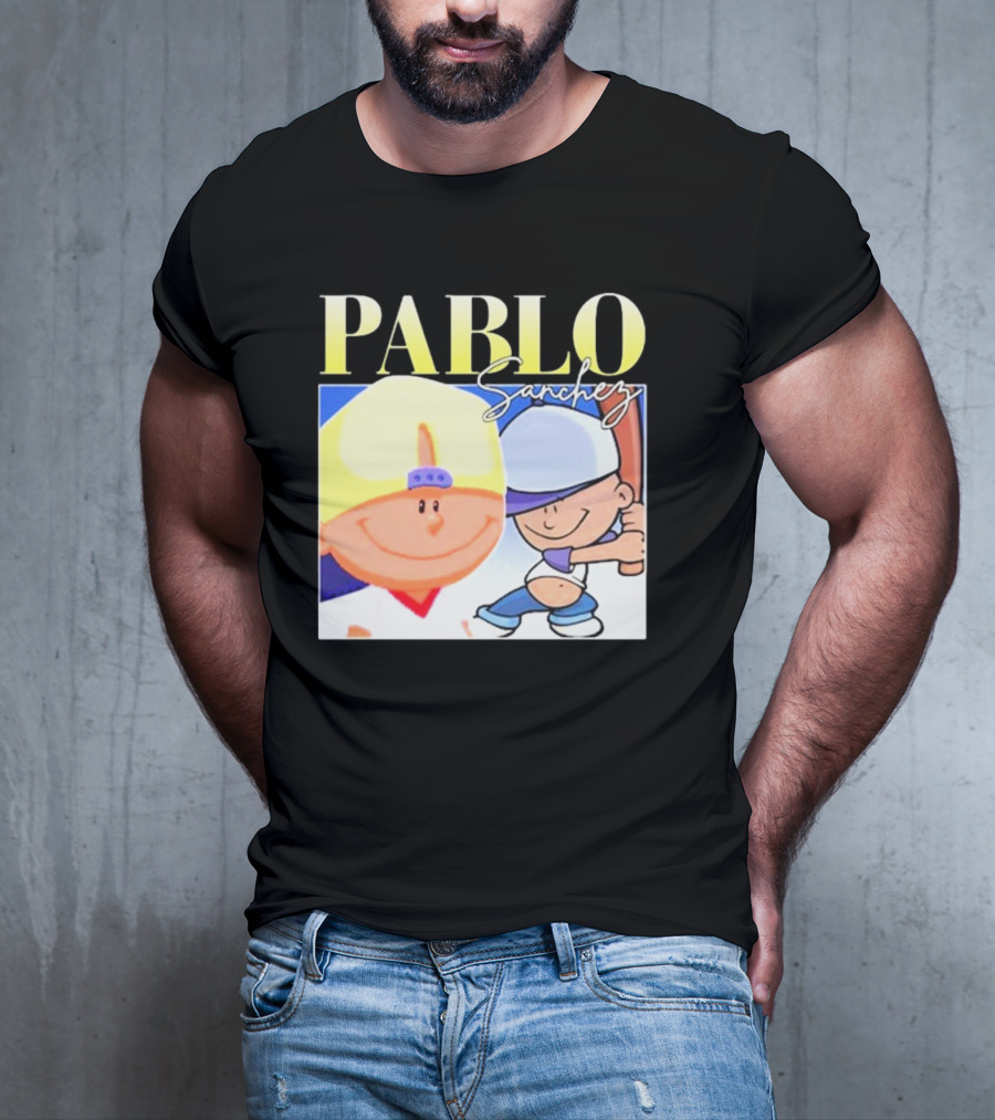 Pablo Sanchez Energy Cartoon Characters Image T-Shirt