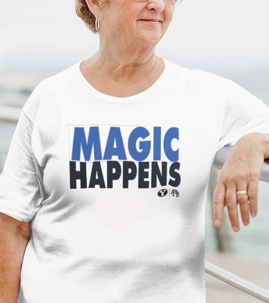 MAGIC HAPPENS BYU Cougars T-Shirt
