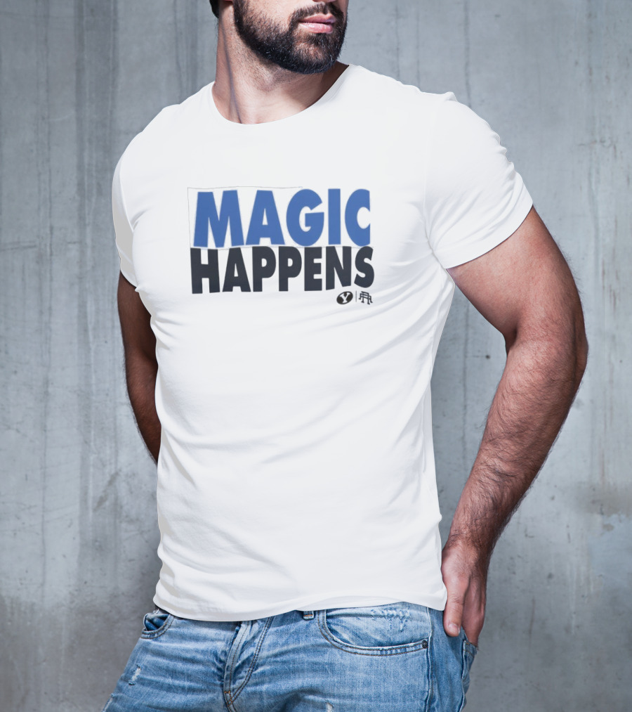 MAGIC HAPPENS BYU Cougars T-Shirt