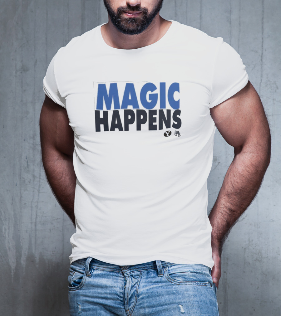 MAGIC HAPPENS BYU Cougars T-Shirt