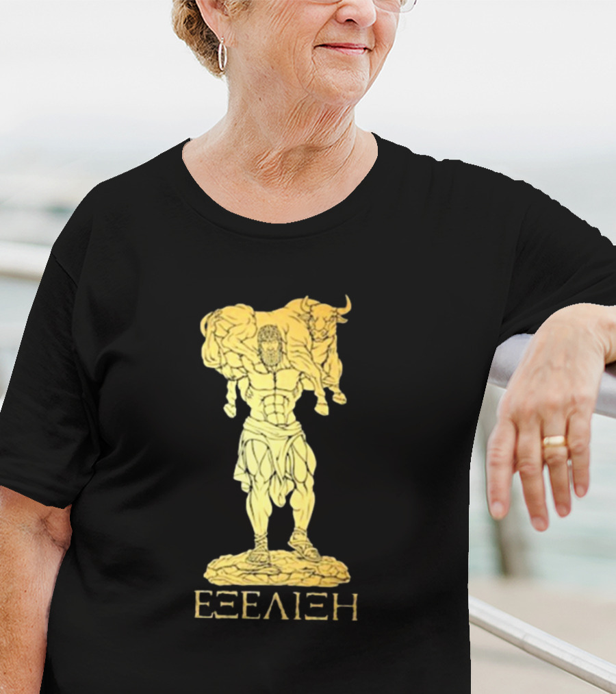 Raskol Apparel Eξέλιξη Gold Bull Overload T-Shirt