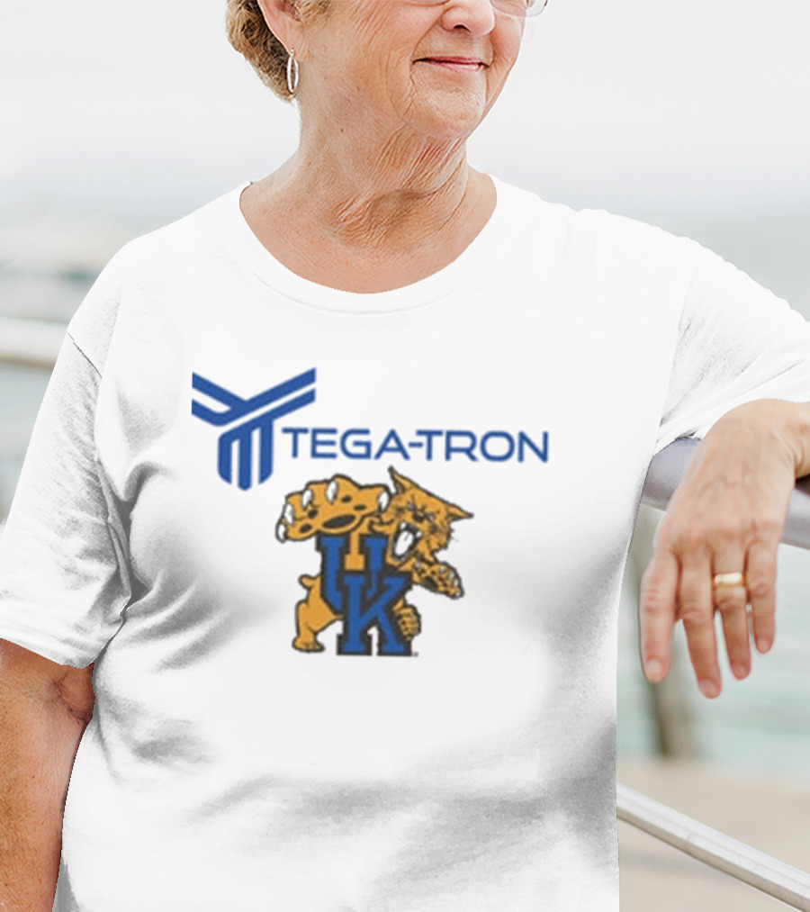 Tega-Tron Kentucky Wildcats NCAA Logo Otega Oweh T-Shirt