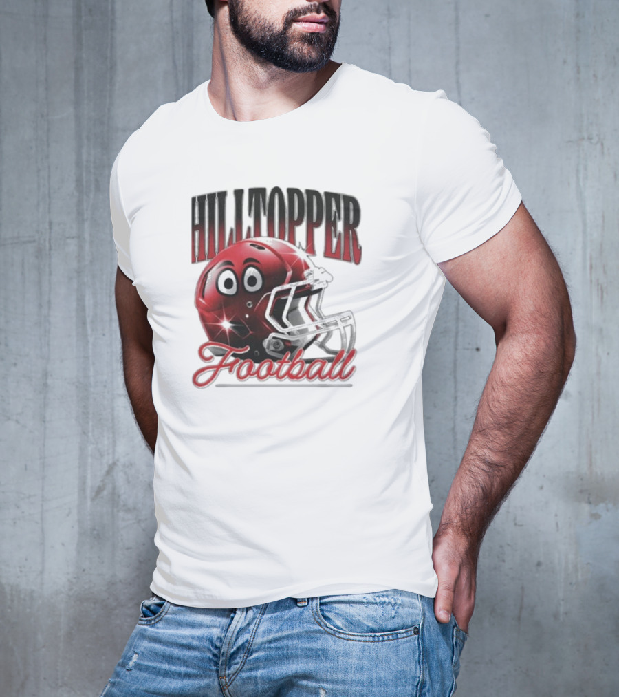 Western Kentucky Hilltoppers Football Helmet T-Shirt