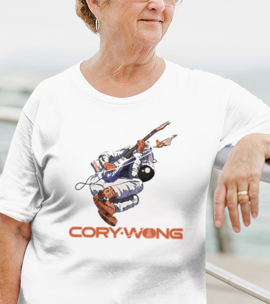 Cory Wong Astronaut Playing Guitar In Space Tour T-Shirt