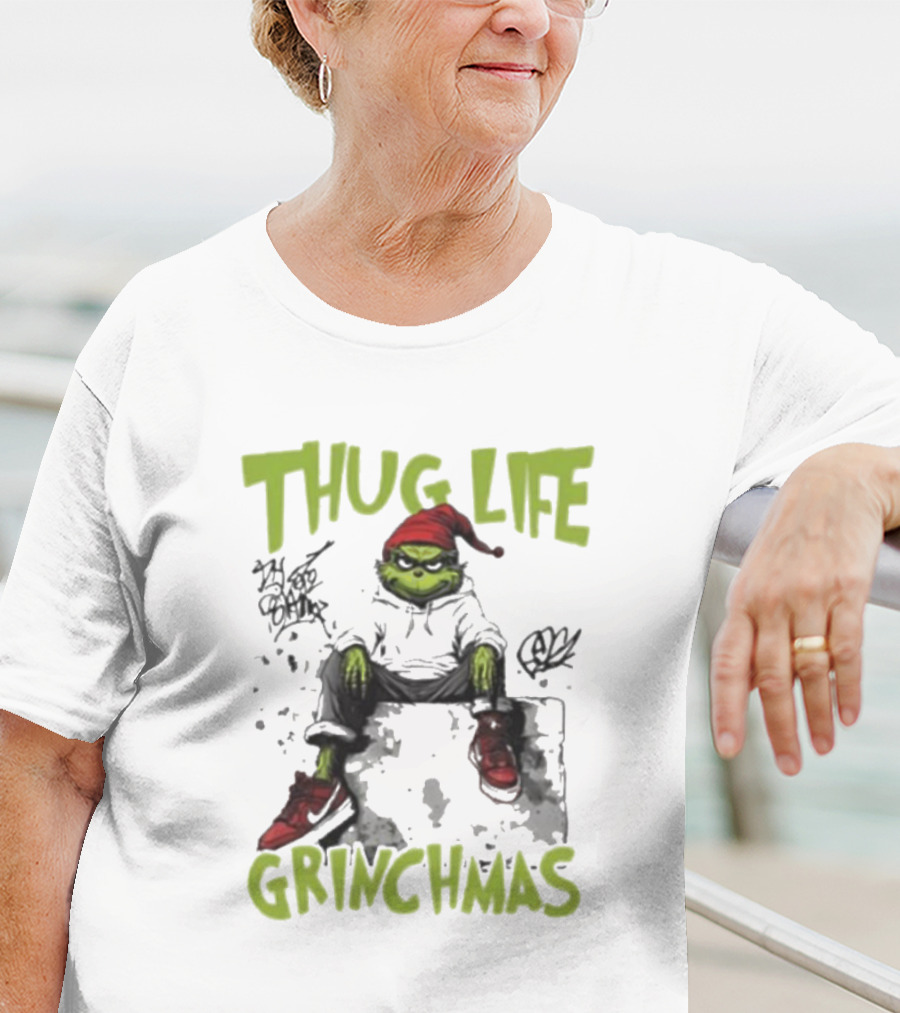 Thug Life Grinchmas T-Shirt