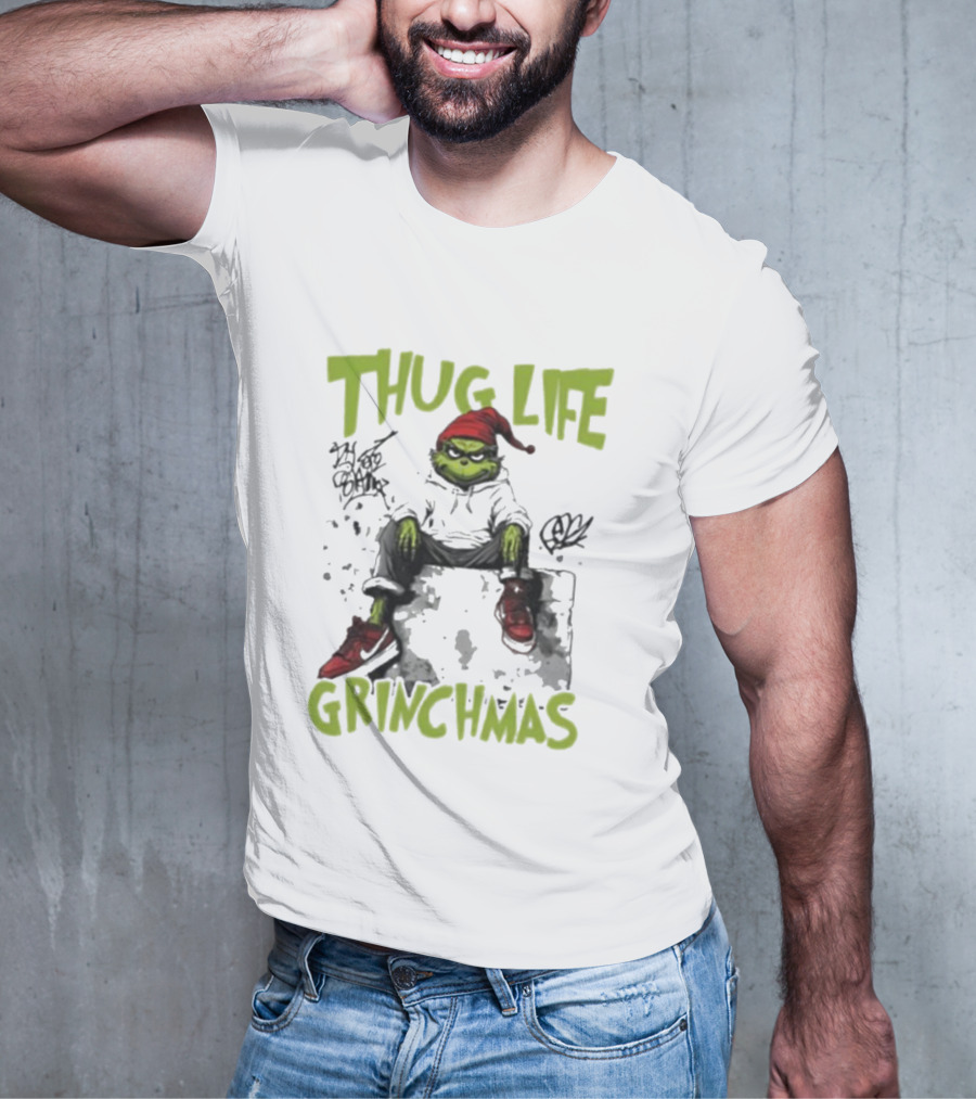 Thug Life Grinchmas T-Shirt