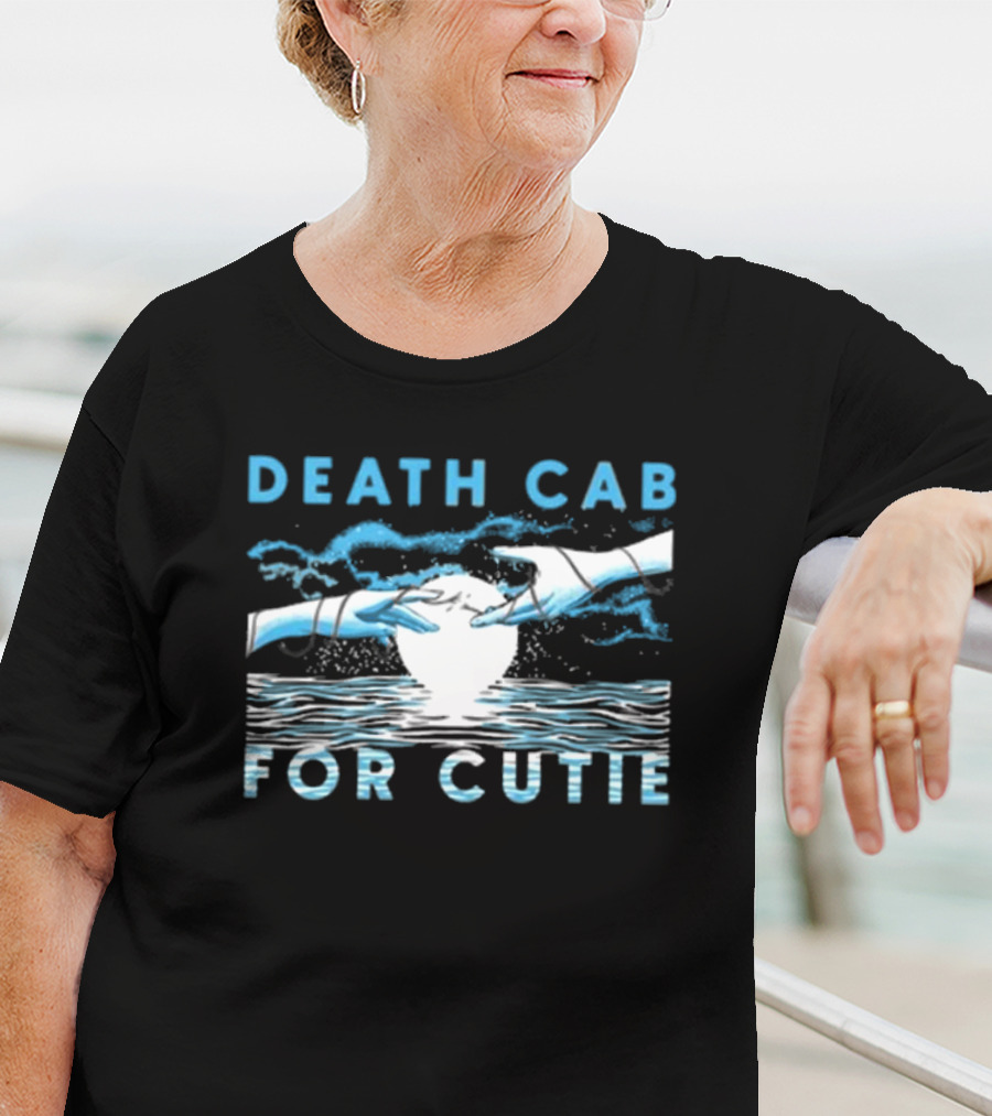 Death Cab For Cutie Transatlanticism Ocean And Hands Moon Scene T-Shirt