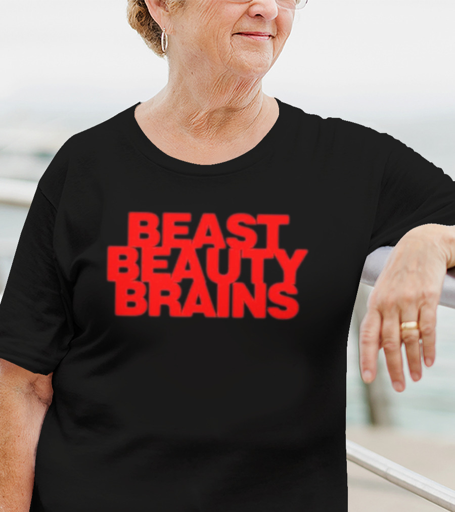 Ilona Maher Beast Beauty Brains Iconic Red T-Shirt