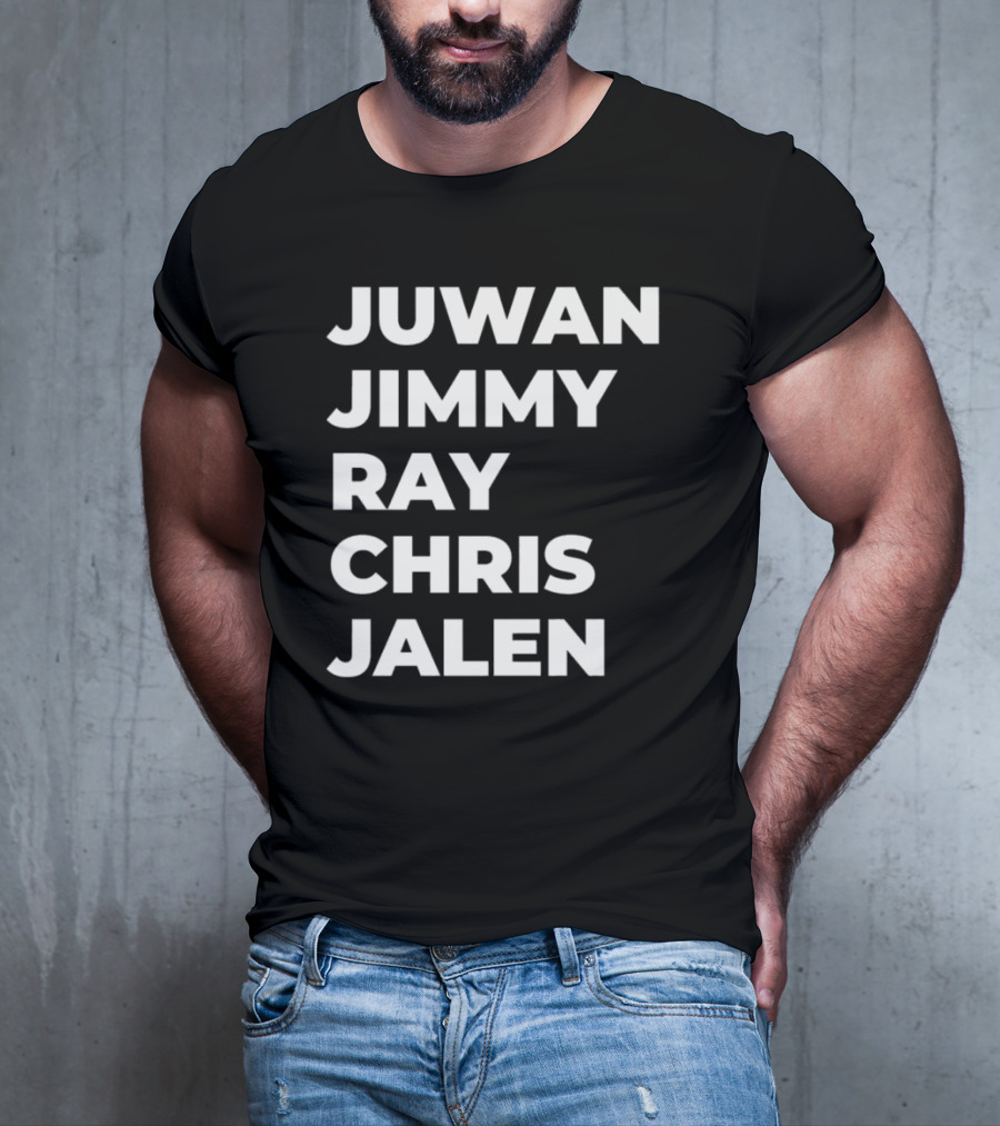 Juwan Jimmy Ray Chris Jalen Basketball Legends T-Shirt