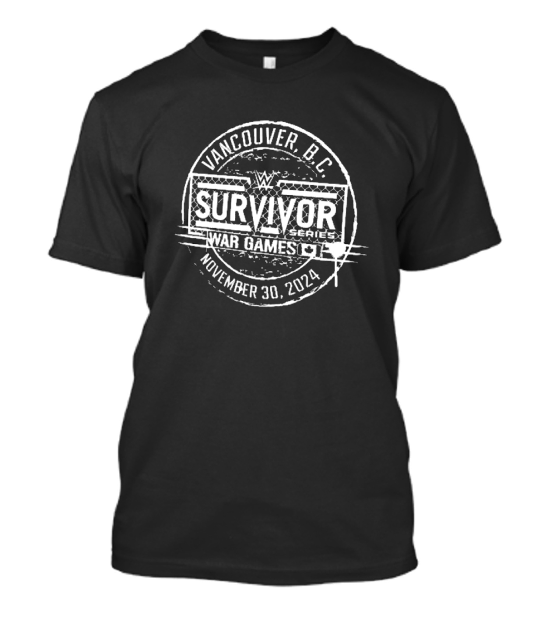 Vancouver B.C. Survivor Series War Games WWE November 30 T-Shirt