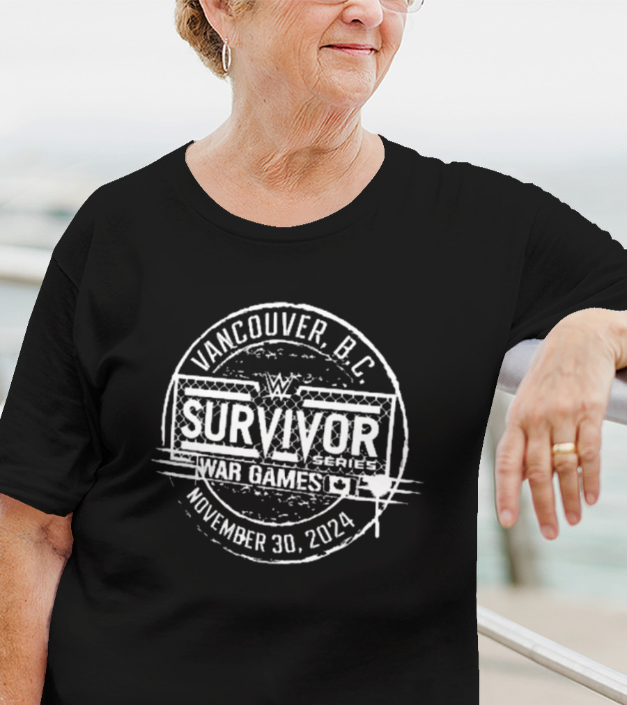 Vancouver B.C. Survivor Series War Games WWE November 30 T-Shirt
