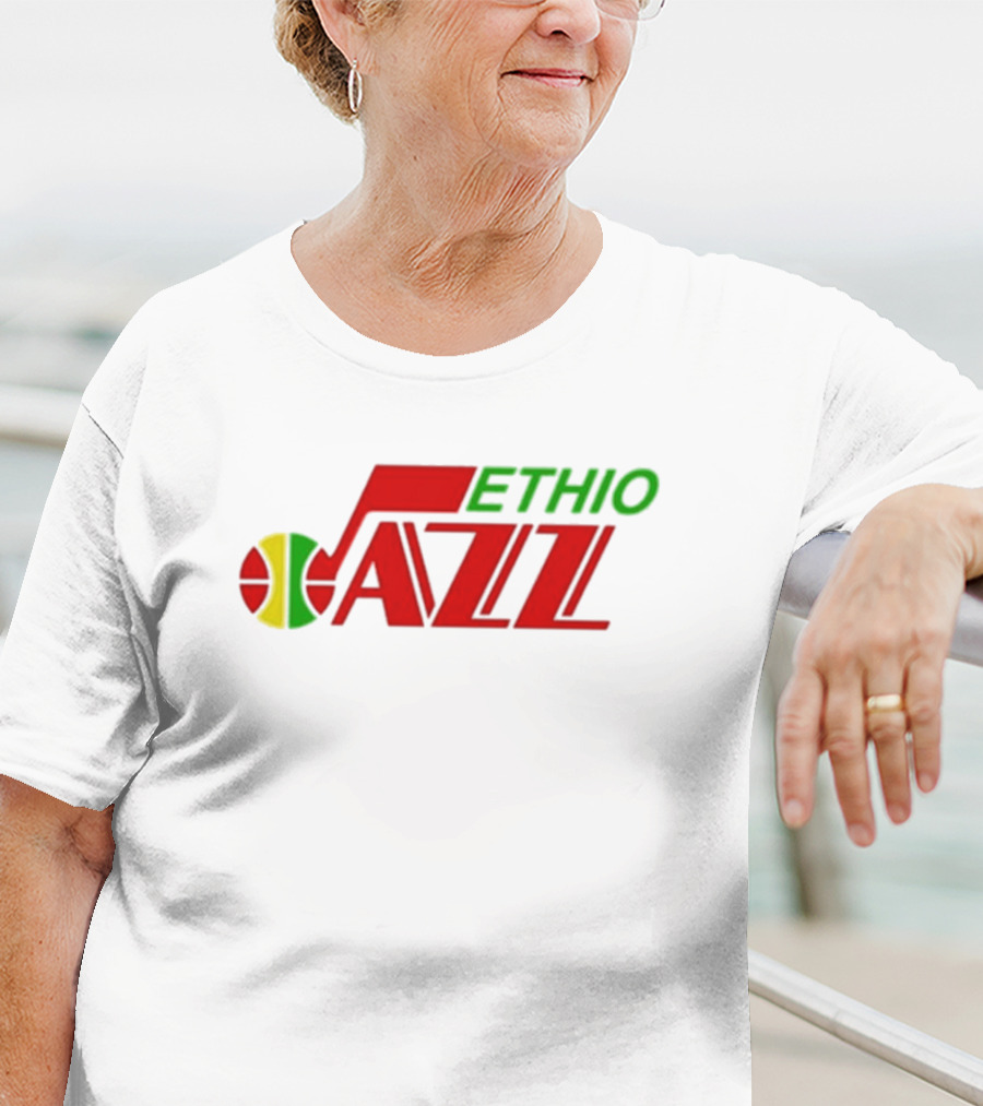 Awesome Tapes From Africa Ethio Jazz Music Basketball Note T-Shirt