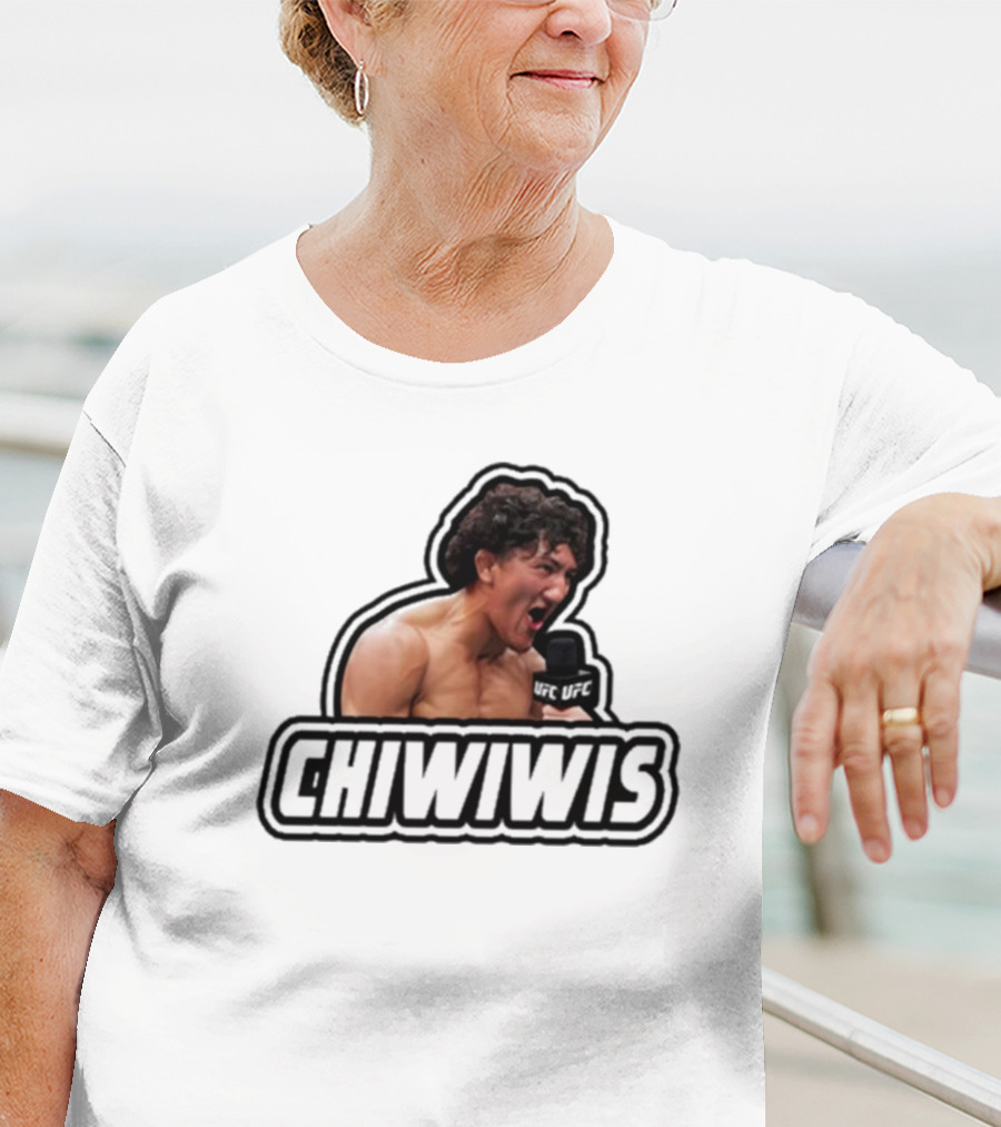 Raul Rosas Jr Chiwiwis UFC Microphone Shout T-Shirt