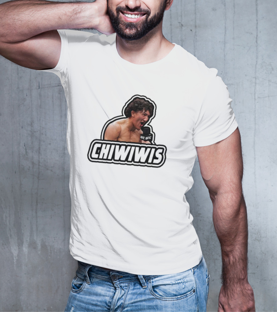 Raul Rosas Jr Chiwiwis UFC Microphone Shout T-Shirt