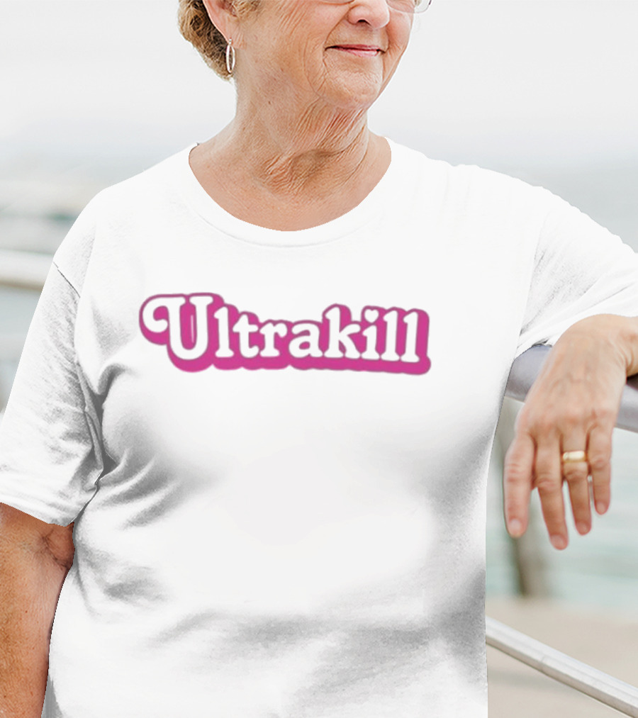 Ultrakill Retro Bubble Font T-Shirt