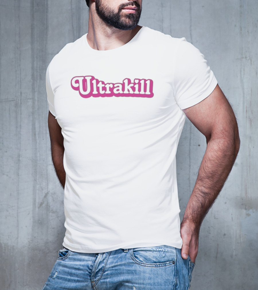 Ultrakill Retro Bubble Font T-Shirt