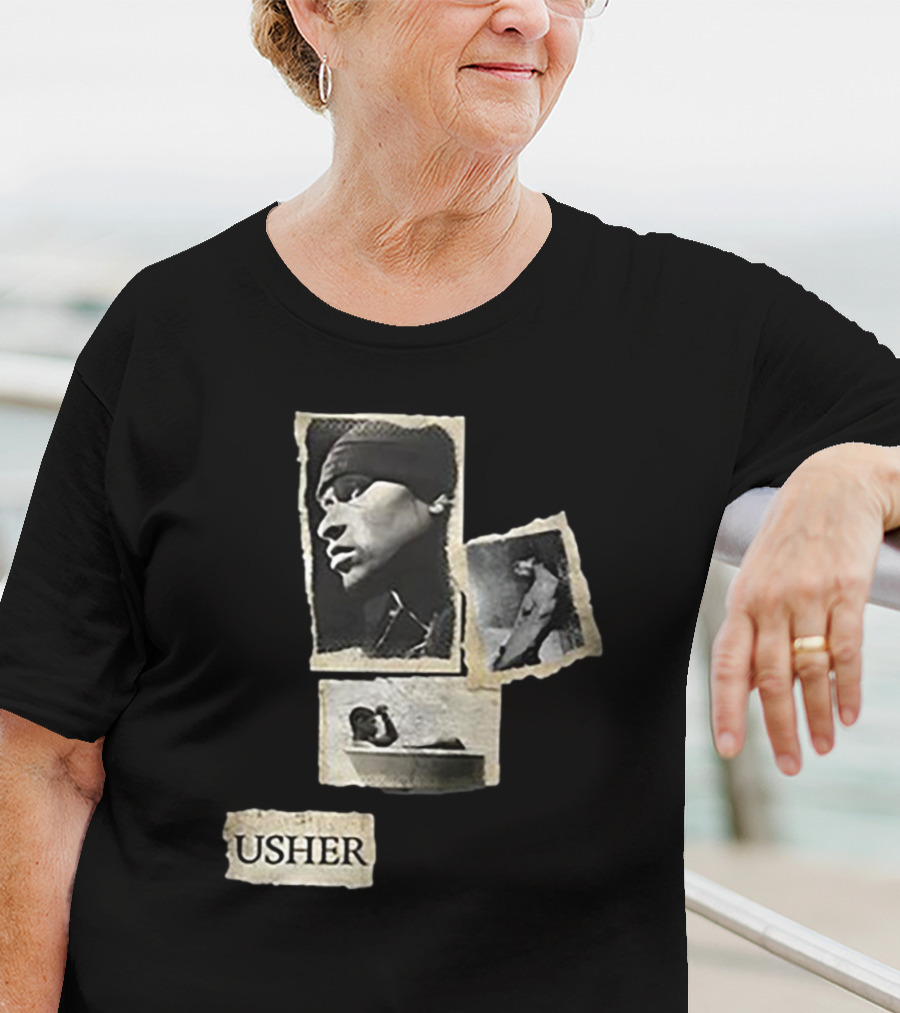 Usher Raymond IV Confessions Album Collage T-Shirt
