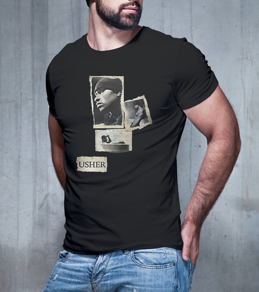 Usher Raymond IV Confessions Album Collage T-Shirt