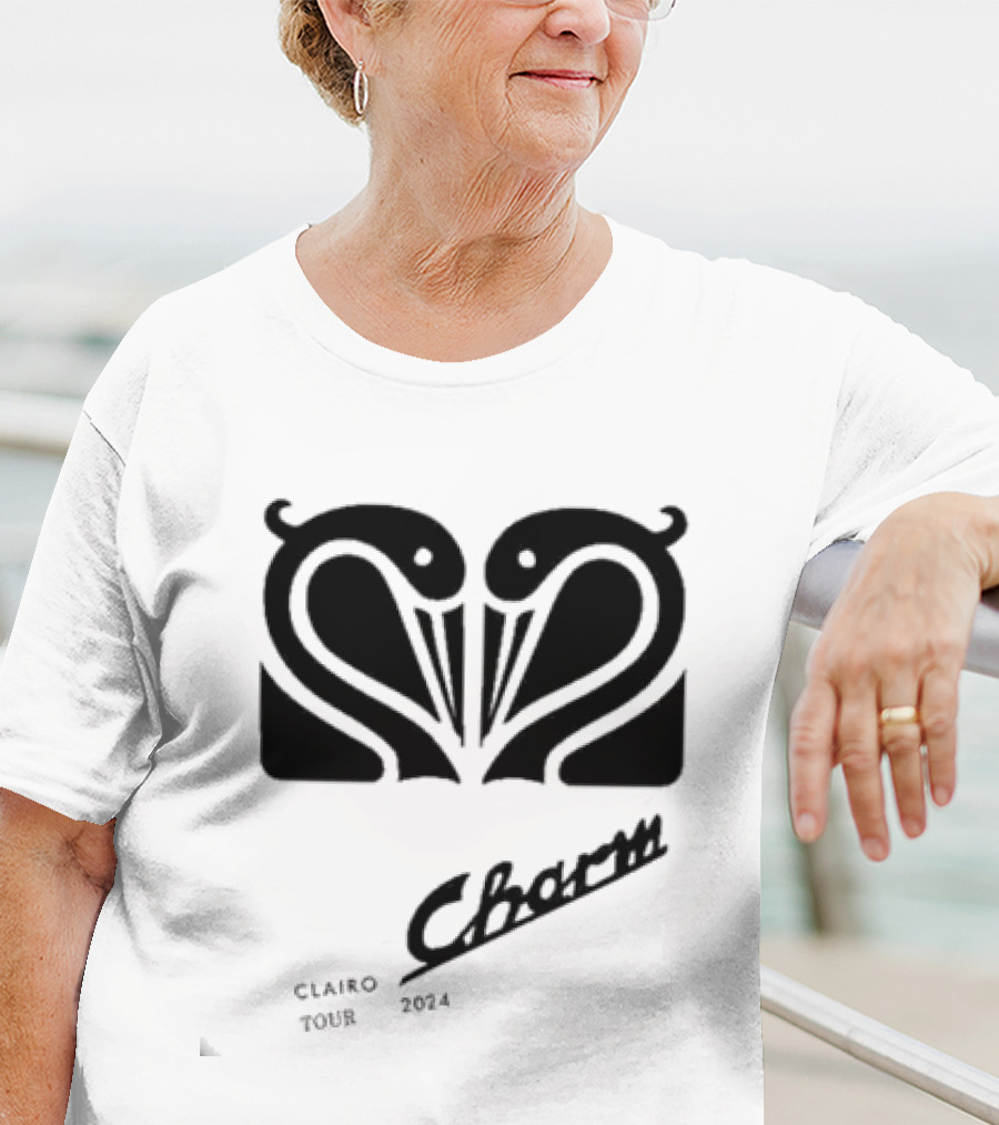 Clairo Charm Swan Tour T-Shirt