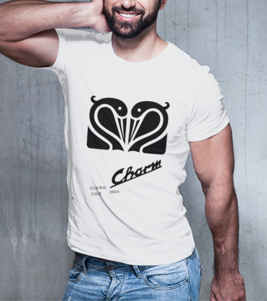 Clairo Charm Swan Tour T-Shirt