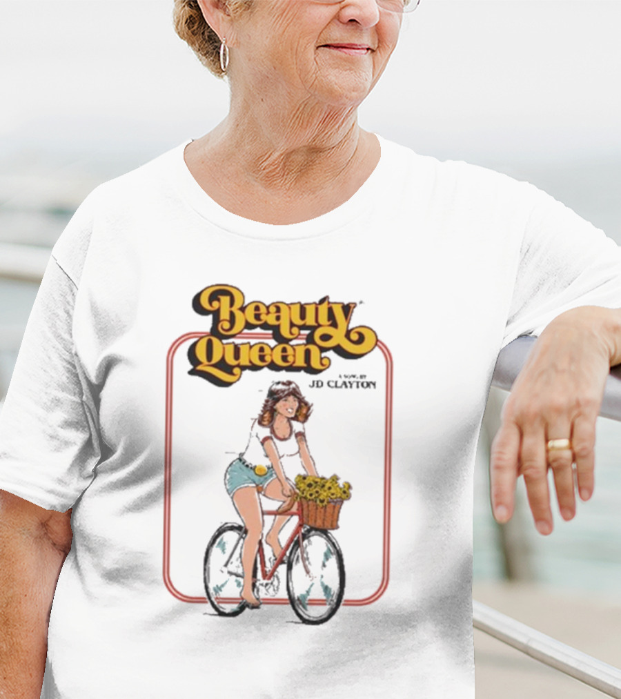 Beauty Queen A Song By JD Clayton Bicycle Sunflowers T-Shirt