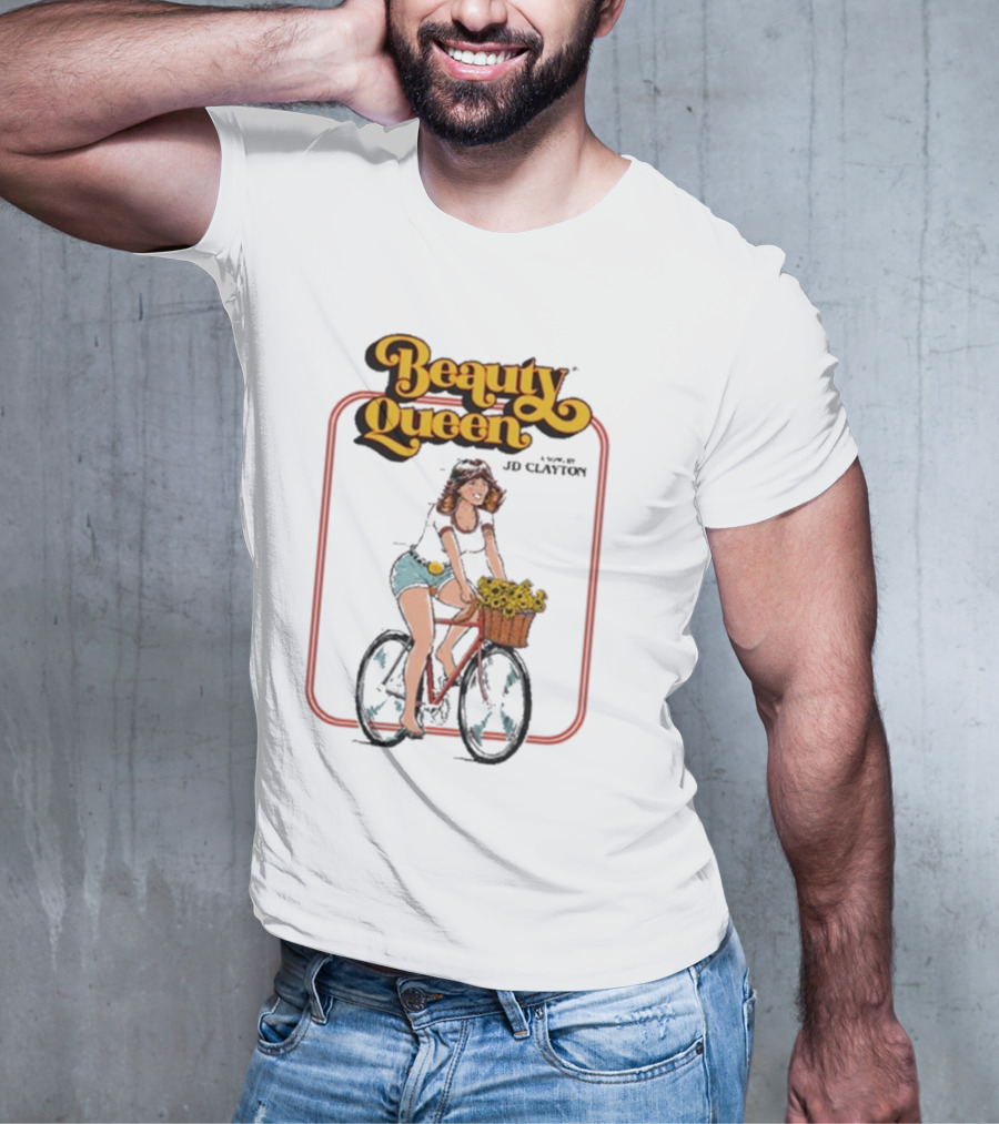Beauty Queen A Song By JD Clayton Bicycle Sunflowers T-Shirt