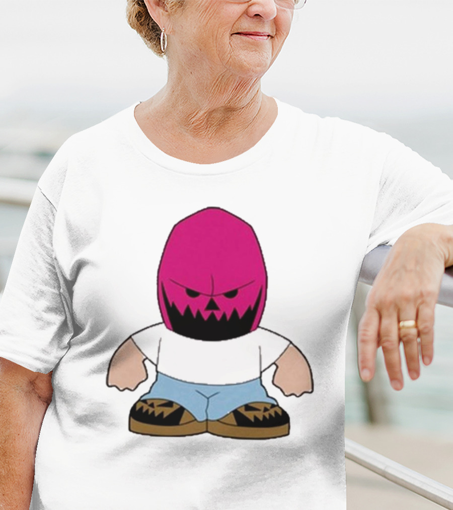 Abbitt 730 Dude Babbitt Revived Pink Mask Character T-Shirt