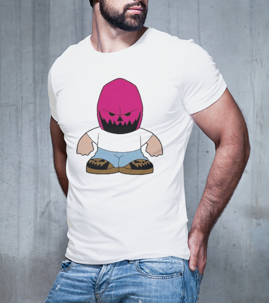 Abbitt 730 Dude Babbitt Revived Pink Mask Character T-Shirt