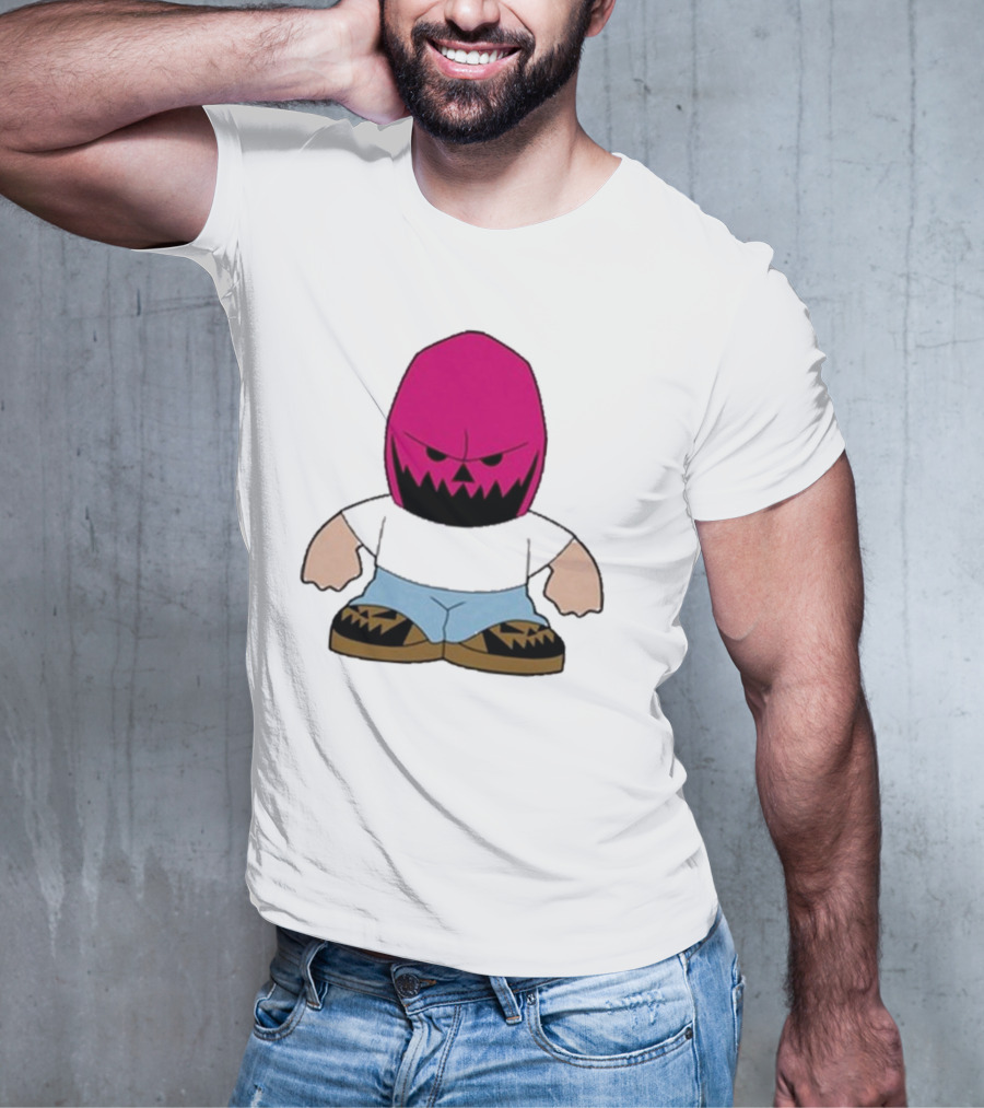 Abbitt 730 Dude Babbitt Revived Pink Mask Character T-Shirt