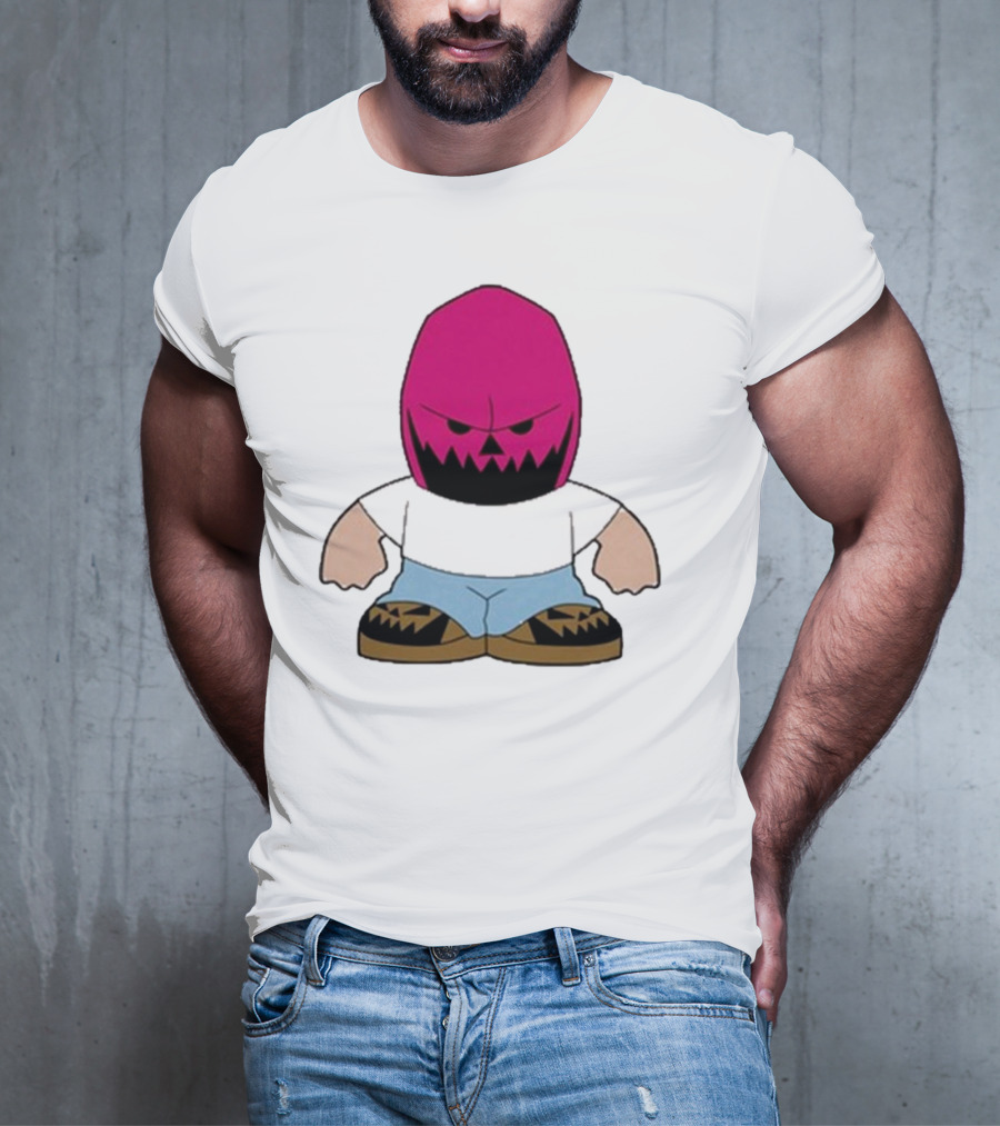 Abbitt 730 Dude Babbitt Revived Pink Mask Character T-Shirt