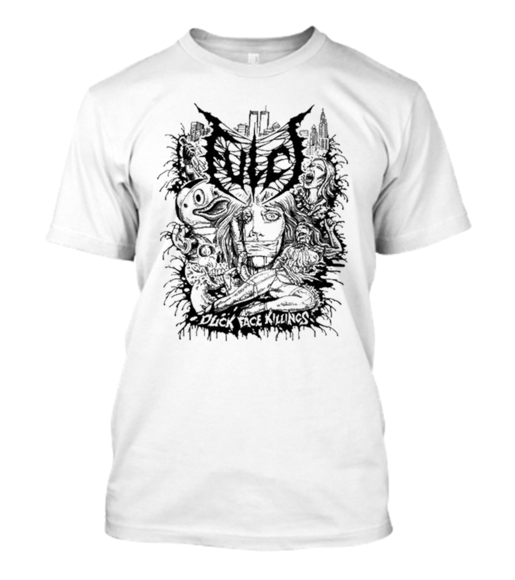 Fulcicult Fulci Extreme Movies For Extreme People Duck Face Killings T-Shirt