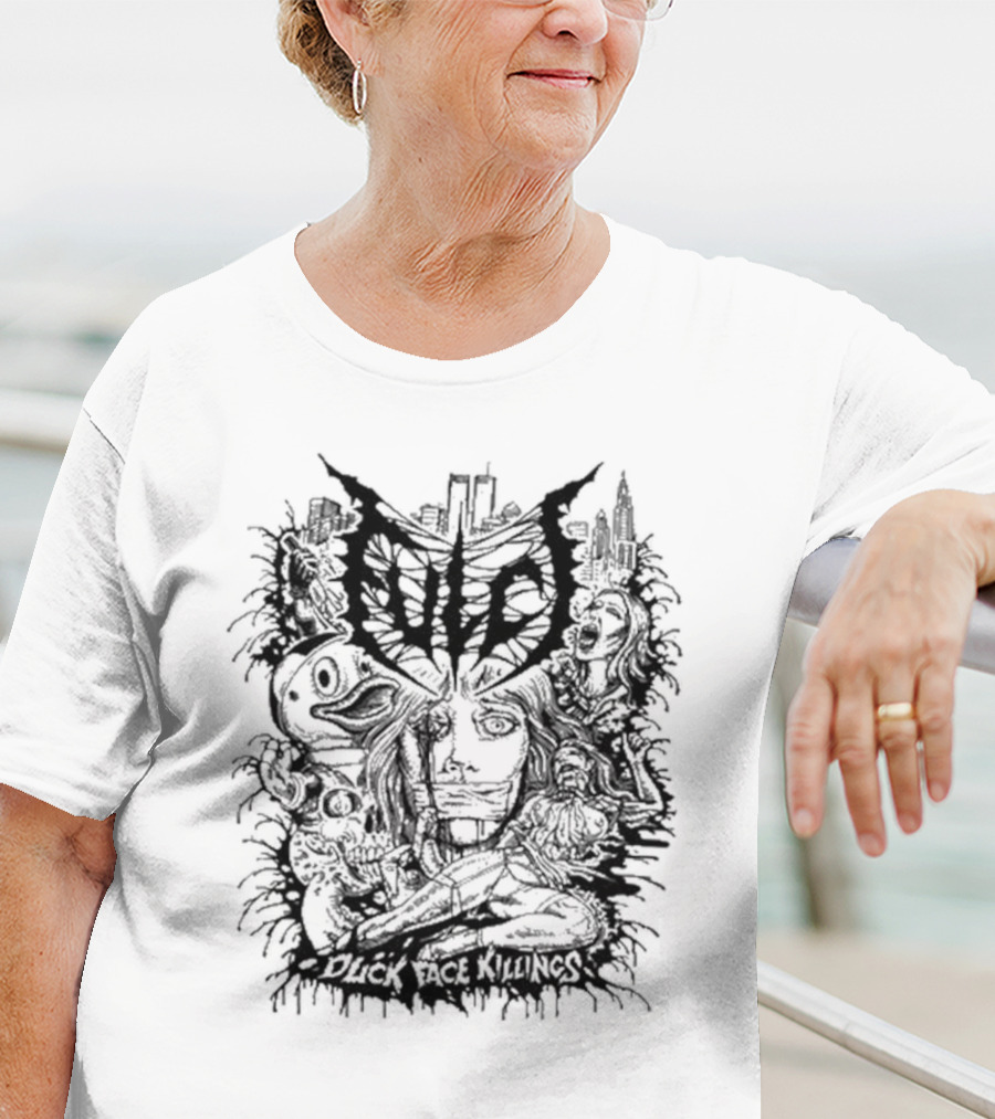 Fulcicult Fulci Extreme Movies For Extreme People Duck Face Killings T-Shirt