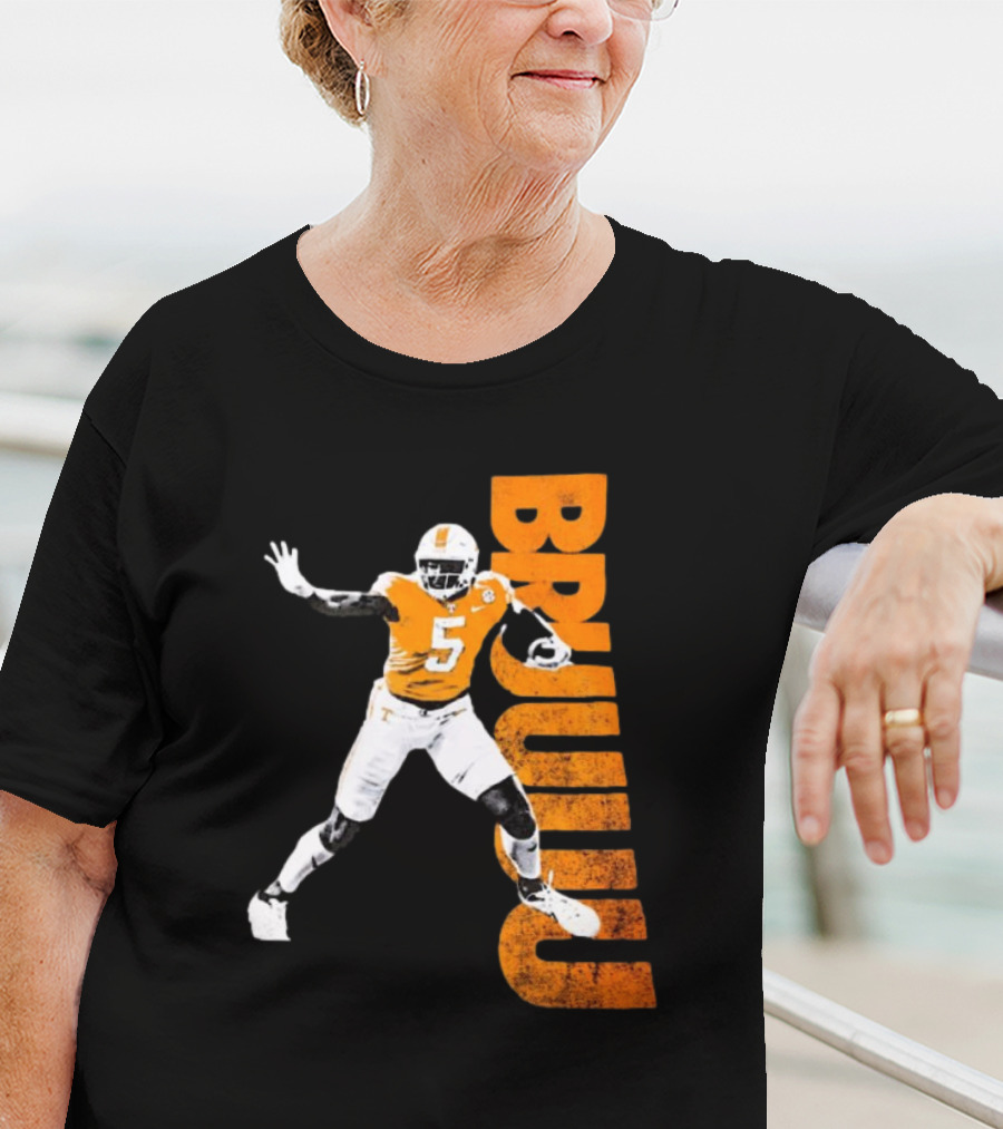 Bruuuu Tennessee Vols 5 Bru Mccoy NCAA Football Iconic T-Shirt