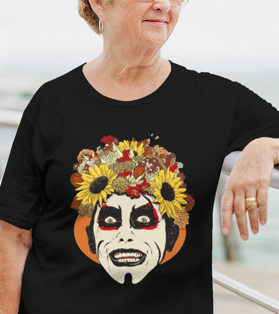 Danhausen Fallhausen Sunflower Face Paint WWE Wrestling T-Shirt