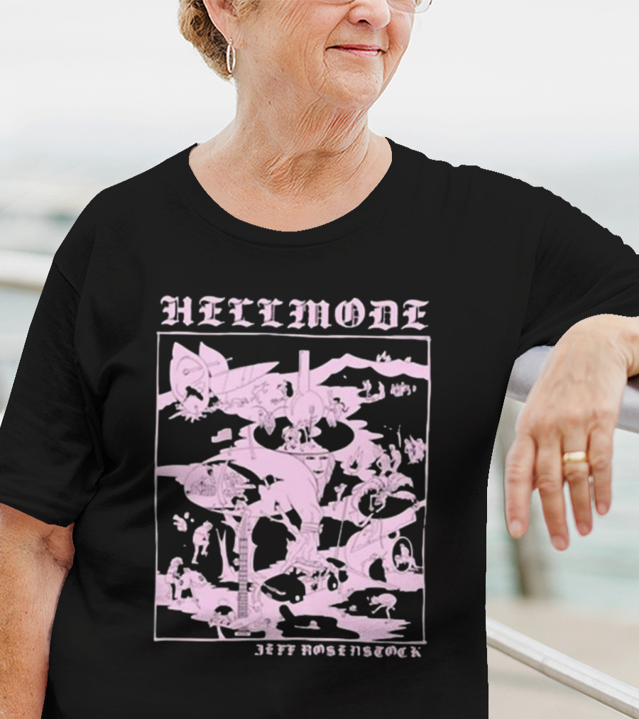 Hellmode Jeff Rosenstock Medieval Chaos Scene T-Shirt