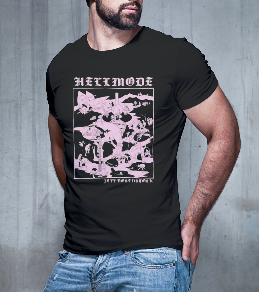 Hellmode Jeff Rosenstock Medieval Chaos Scene T-Shirt