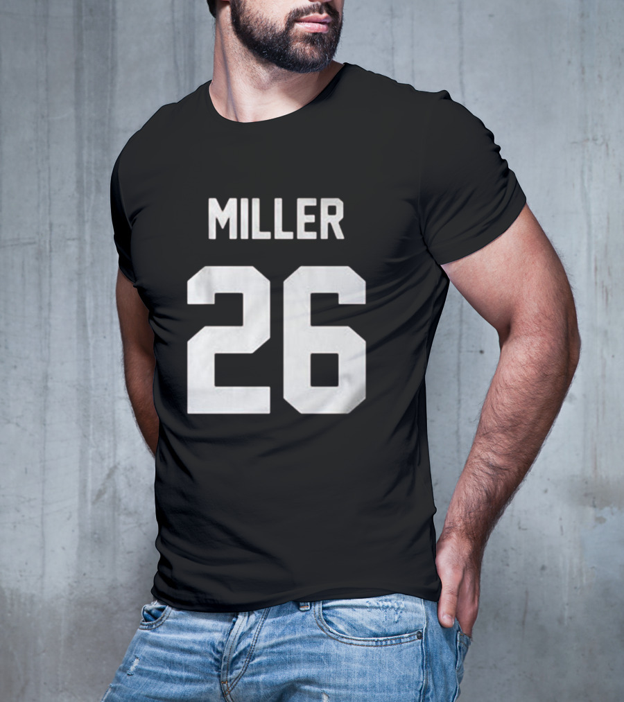 Alabama Football Jam Miller 26 T-Shirt