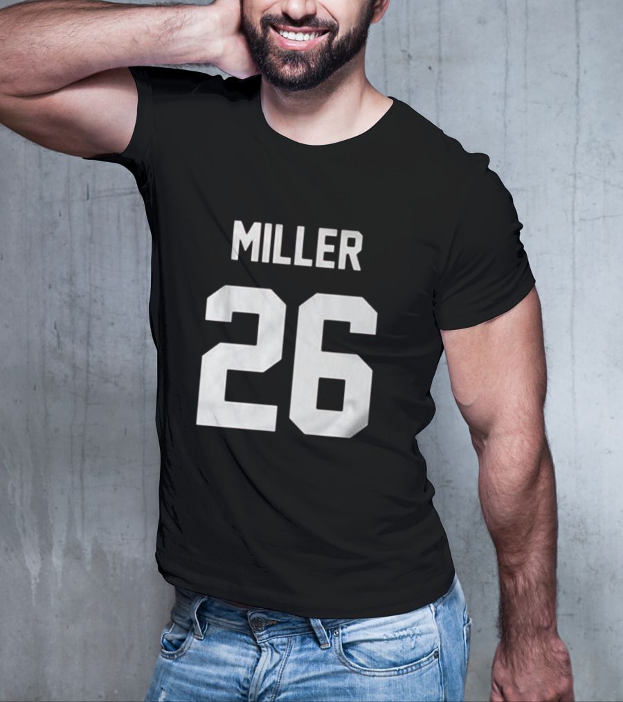 Alabama Football Jam Miller 26 T-Shirt