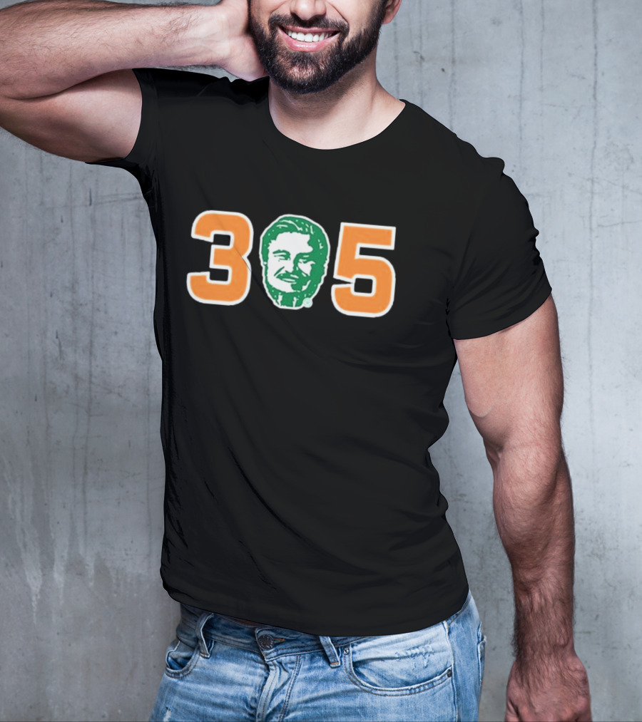 Area Code 305 Flanigan's Miami Sports Legacy T-Shirt
