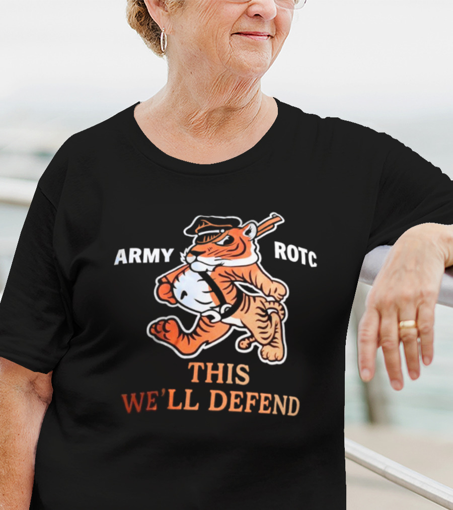 Clemson Tigers Army ROTC Mascot This We’ll Defend T-Shirt